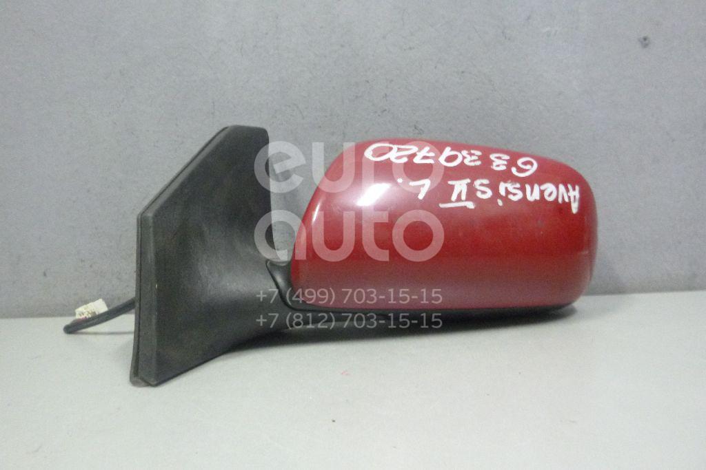 Зеркало левое электрическое для Toyota Avensis II 2003-2008 - Фото №1
