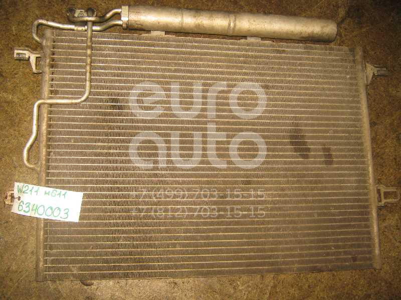 Радиатор кондиционера (конденсер) для Mercedes Benz W211 E-Klasse 2002-2009;W219 CLS 2004-2010 - Фото №1