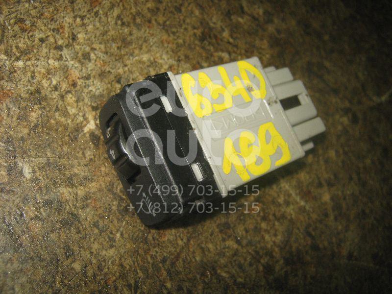 Кнопка корректора фар для Mitsubishi Lancer (CS/Classic) 2003-2008;Grandis (NA#) 2004-2010;Outlander (CU) 2001-2008;Pajero/Montero IV (V8, V9) 2007>;L200 (KB) 2006-2016;Pajero/Montero Sport (KH) 2008-2015 - Фото №1