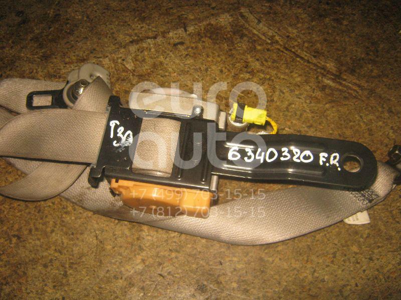 Ремень безопасности с пиропатроном для Nissan X-Trail (T30) 2001-2006 - Фото №1