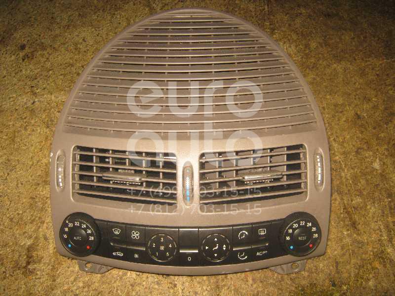Блок управления климатической установкой для Mercedes Benz W211 E-Klasse 2002-2009 - Фото №1