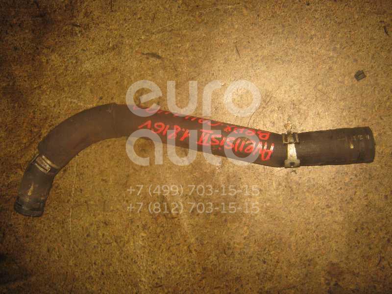 Патрубок радиатора для Toyota Avensis II 2003-2008 - Фото №1