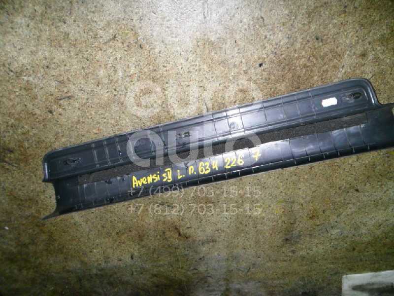Накладка порога (внутренняя) для Toyota Avensis II 2003-2008 - Фото №1