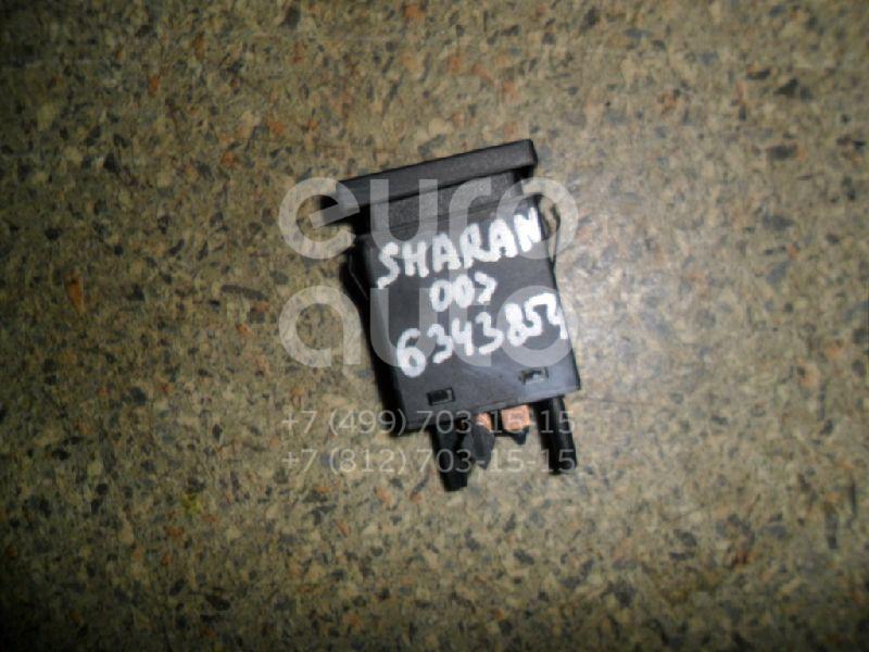 Кнопка обогрева заднего стекла для VW,Seat Sharan 2000-2004;Sharan 2004-2010;Alhambra 2000-2010 - Фото №1