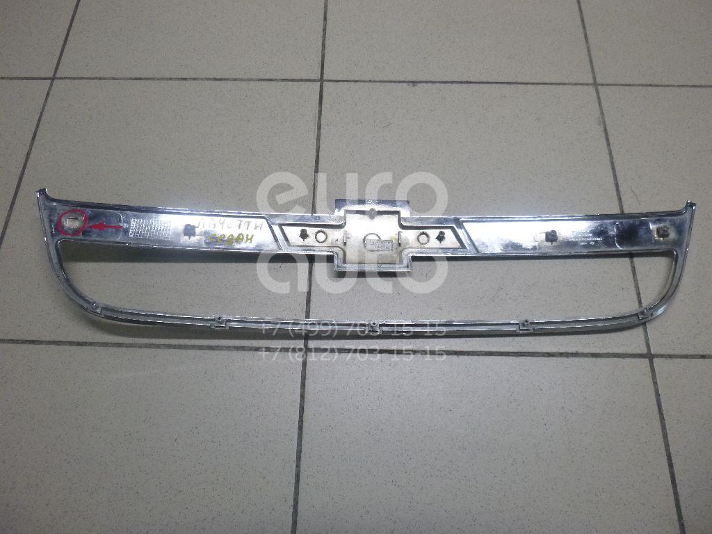 Накладка на решетку радиатора для Chevrolet Lacetti 2003-2013 - Фото №1