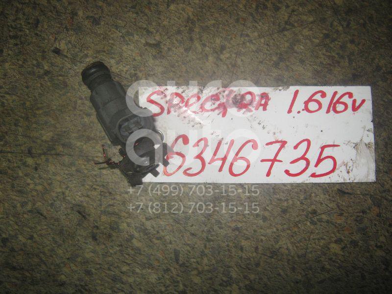 Форсунка инжекторная электрическая для Kia Spectra 2001-2011;Sephia II/Shuma II 2001-2004;Carens 2002-2006 - Фото №1