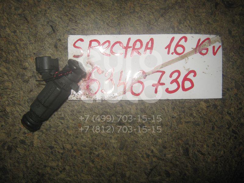 Форсунка инжекторная электрическая для Kia Spectra 2001-2011;Sephia II/Shuma II 2001-2004;Carens 2002-2006 - Фото №1