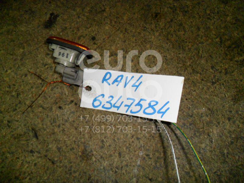 Повторитель на крыло желтый для Toyota,Lexus RAV 4 2000-2005;Carina E 1992-1997;GS 300 1993-1998;Corolla E11 1997-2001 - Фото №1