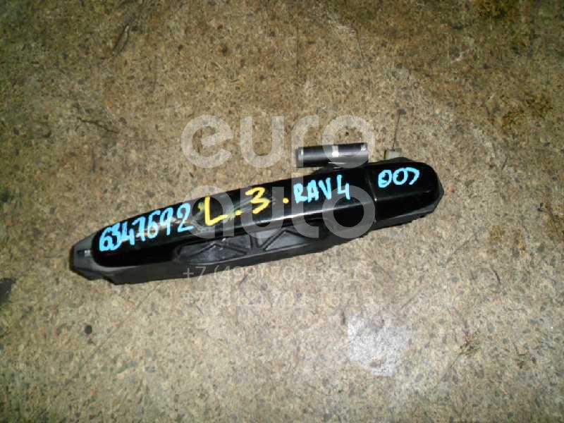 Ручка двери наружная для Toyota,Scion RAV 4 2000-2005;Avensis Verso (M20) 2001-2009;Corolla E12 2001-2007;RAV 4 2006-2013;Auris (E15) 2006-2012;Corolla E15 2006-2013;Highlander I 2001-2006;xA 2004-2006 - Фото №1