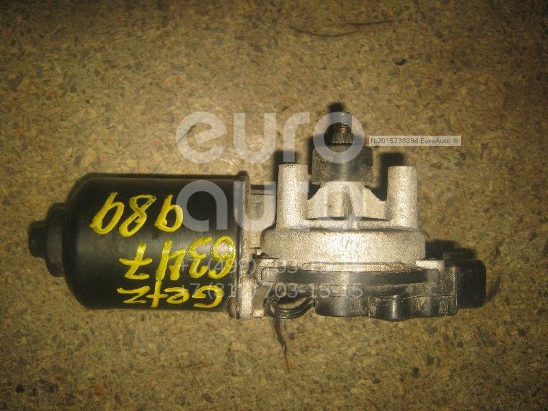 Моторчик стеклоочистителя передний для Hyundai Getz 2002-2010 - Фото №1