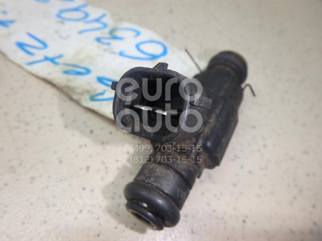 Форсунка инжекторная электрическая для Hyundai,Kia Getz 2002-2010;Coupe (RD) 1996-2002;Elantra 2000-2006;Matrix 2001-2010;Coupe (GK) 2002-2009;Cerato 2004-2008;Accent II (+ТАГАЗ) 2000-2012;Atos Prime 1999-2007 - Фото №1
