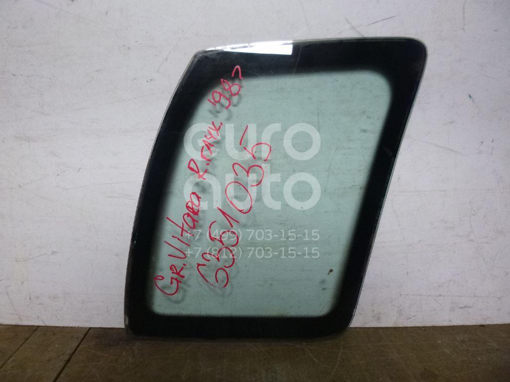 Стекло кузовное глухое левое для Suzuki Grand Vitara 1998-2005 - Фото №1