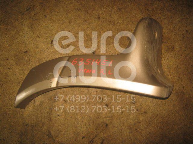 Накладка на порог (наружная) для Suzuki Grand Vitara 1998-2005 - Фото №1