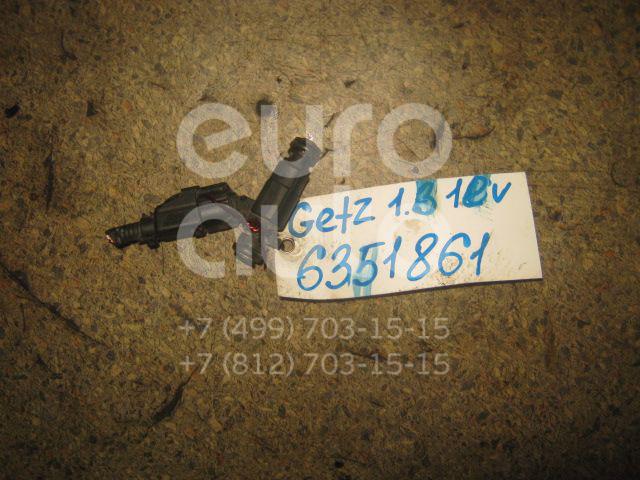 Форсунка инжекторная электрическая для Hyundai,Kia Getz 2002-2010;Coupe (RD) 1996-2002;Elantra 2000-2005;Matrix 2001-2010;Coupe (GK) 2002-2009;Cerato 2004-2008;Accent II (+ТАГАЗ) 2000-2012 - Фото №1