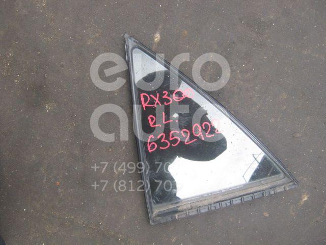 Стекло двери задней левой (форточка) для Lexus RX 300 1998-2003 - Фото №1