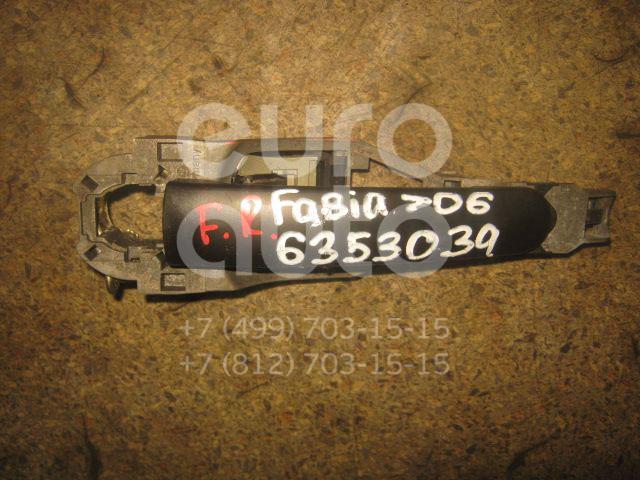 Ручка двери наружная для Skoda,VW Fabia 1999-2007;Octavia (A4 1U-) 2000-2011;Octavia 1997-2000;Golf V 2003-2009;Fabia 2007-2015;Octavia (A5 1Z-) 2004-2013;Roomster 2006-2015 - Фото №1