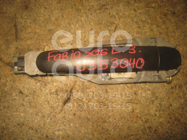 Ручка двери наружная для Skoda,VW Fabia 1999-2006;Octavia (A4 1U-) 2000-2011;Octavia 1997-2000;Golf V 2003-2009;Fabia 2007-2015;Octavia (A5 1Z-) 2004-2013;Roomster 2006-2015 - Фото №1