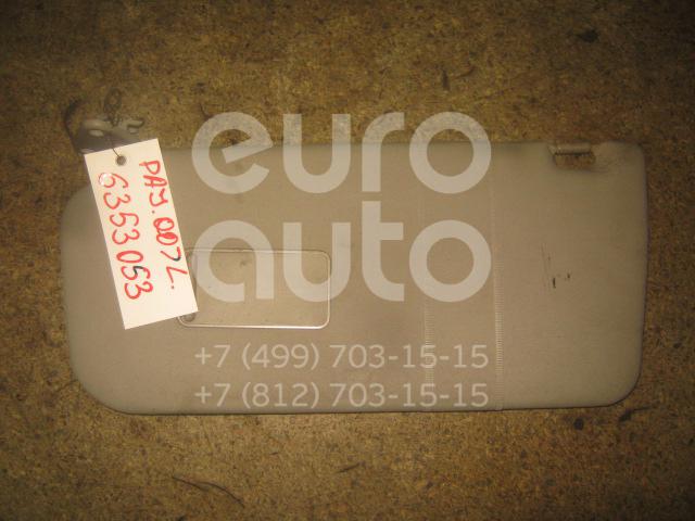 Козырек солнцезащитный (внутри) для Mitsubishi Pajero/Montero III (V6, V7) 2000-2006 - Фото №1