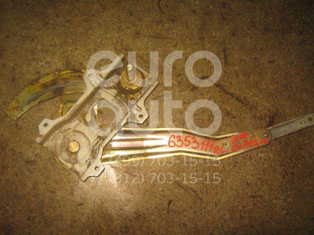 Стеклоподъемник механ. задний левый для Nissan Almera Classic (B10) 2006-2013;Almera N16 2000-2006 - Фото №1