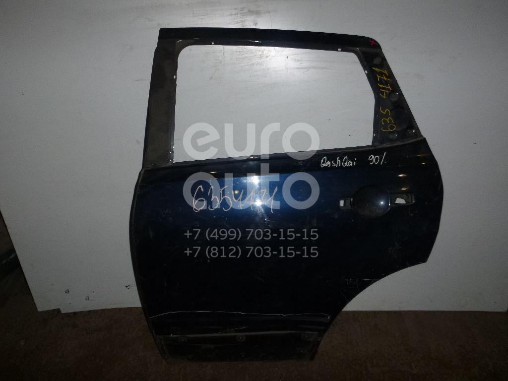 Дверь задняя левая для Nissan Qashqai (J10) 2006-2014 - Фото №1