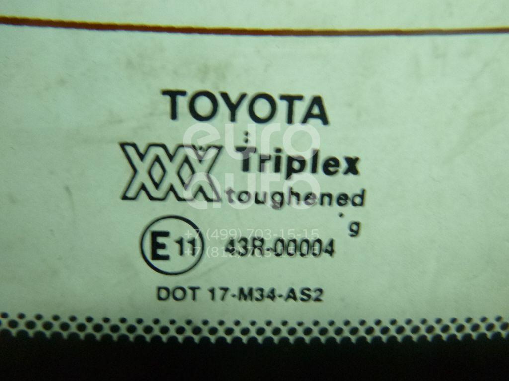 Стекло заднее для Toyota Avensis I 1997-2003 - Фото №1