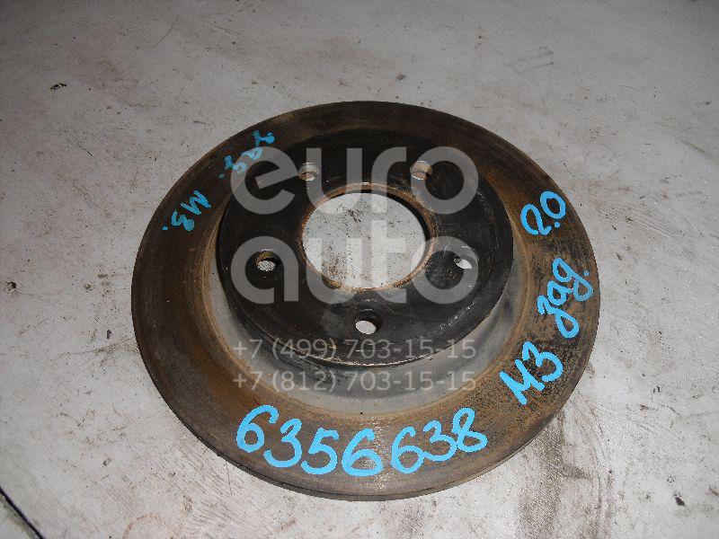 Диск тормозной задний для Mazda Mazda 3 (BK) 2002-2009;Mazda 3 (BL) 2009-2013 - Фото №1