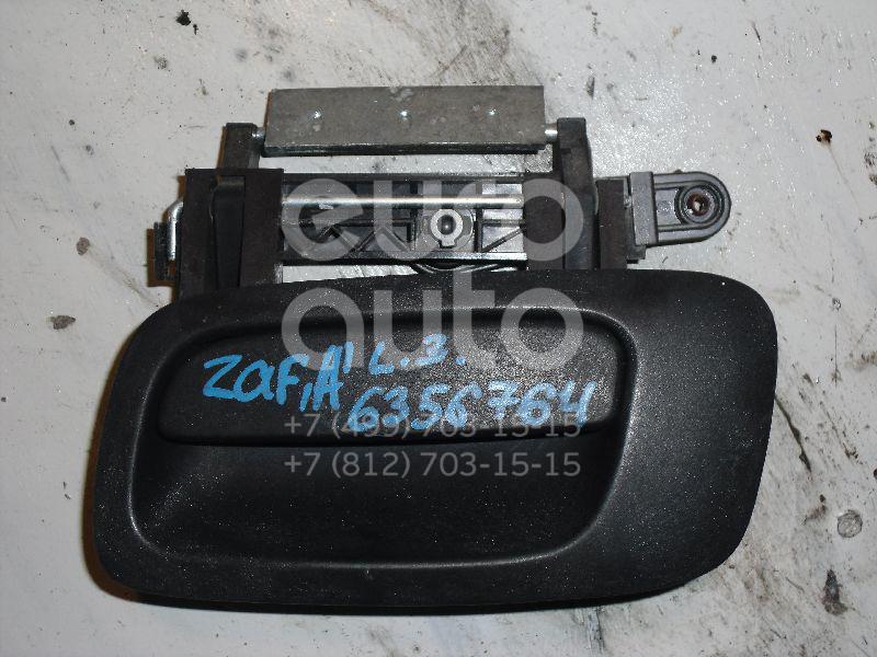 Ручка двери наружная левая для Opel Zafira A (F75) 1999-2005;Astra G 1998-2005 - Фото №1