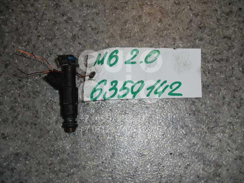 Форсунка инжекторная электрическая для Mazda,Ford Mazda 6 (GG) 2002-2007;Focus II 2005-2008;C-MAX 2003-2011;Mondeo III 2000-2007;Mazda 5 (CR) 2005-2010;Mazda 3 (BK) 2002-2009 - Фото №1