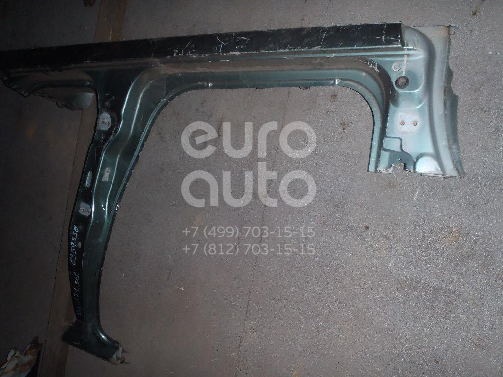 Порог со стойкой левый для Renault Megane II 2003-2009 - Фото №1