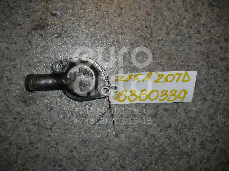 Фланец двигателя системы охлаждения для Opel Zafira A (F75) 1999-2005;Astra G 1998-2005;Omega B 1994-2003;Vectra B 1995-1999;Sintra 1996-1999;Frontera B 1998-2004;Signum 2003-2008;Vectra B 1999-2002;Vectra C 2002-2008 - Фото №1