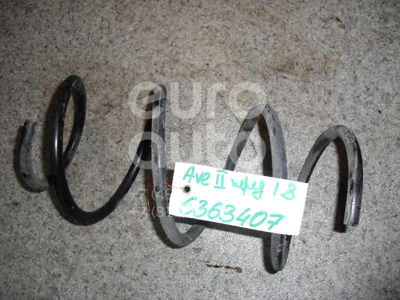 Пружина передняя для Toyota Avensis II 2003-2008 - Фото №1