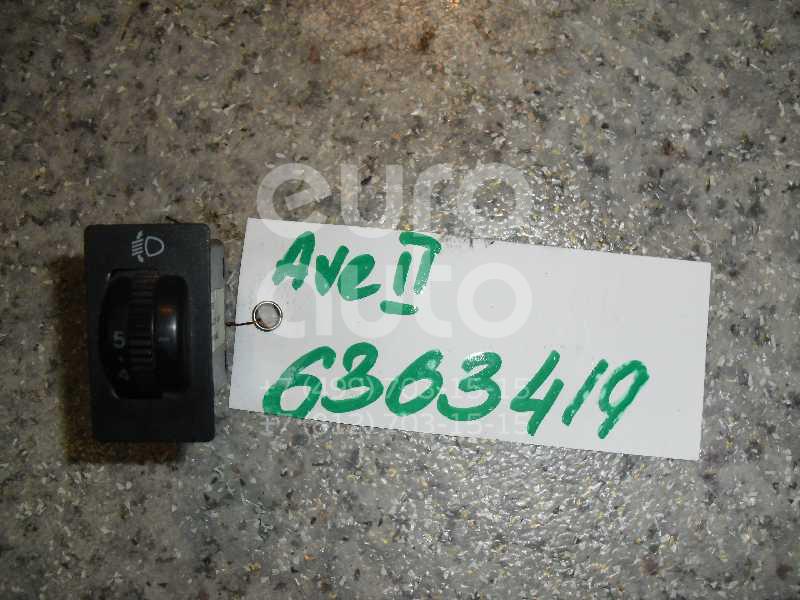 Кнопка корректора фар для Toyota Avensis II 2003-2008 - Фото №1