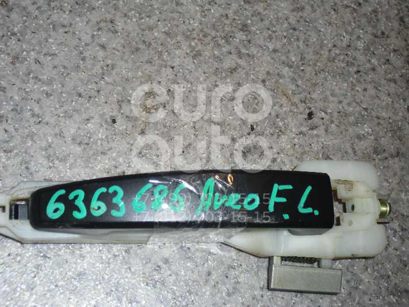 Ручка двери передней наружная левая для Chevrolet Aveo (T250) 2005-2011 - Фото №1