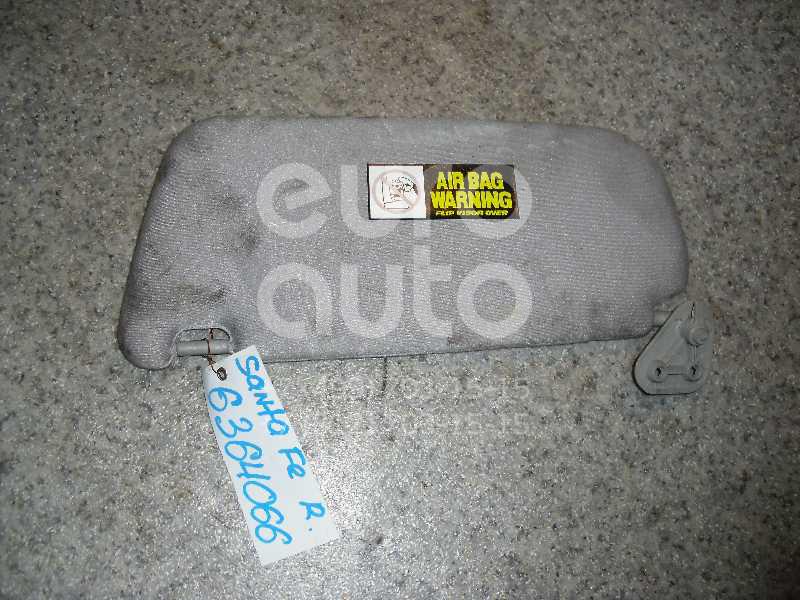 Козырек солнцезащитный (внутри) для Hyundai Santa Fe (SM)/ Santa Fe Classic 2000-2012 - Фото №1