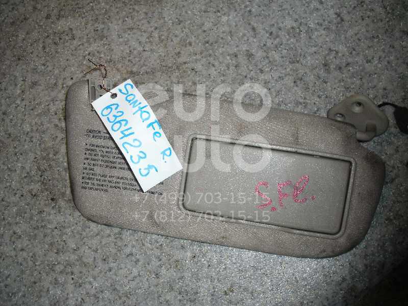 Козырек солнцезащитный (внутри) для Hyundai Santa Fe (SM)/ Santa Fe Classic 2000-2012 - Фото №1