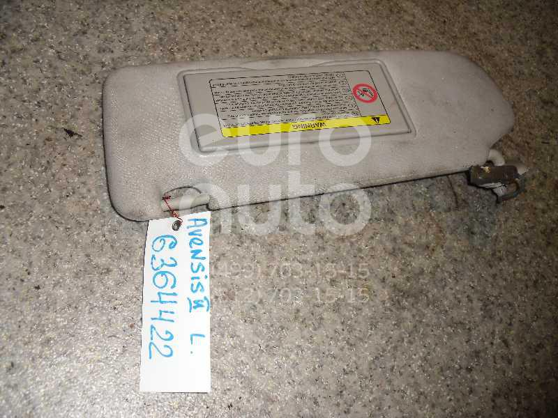 Козырек солнцезащитный (внутри) для Toyota Avensis II 2003-2008 - Фото №1
