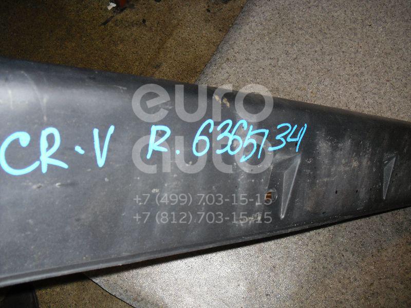 Накладка на порог (наружная) для Honda CR-V 2002-2006 - Фото №1