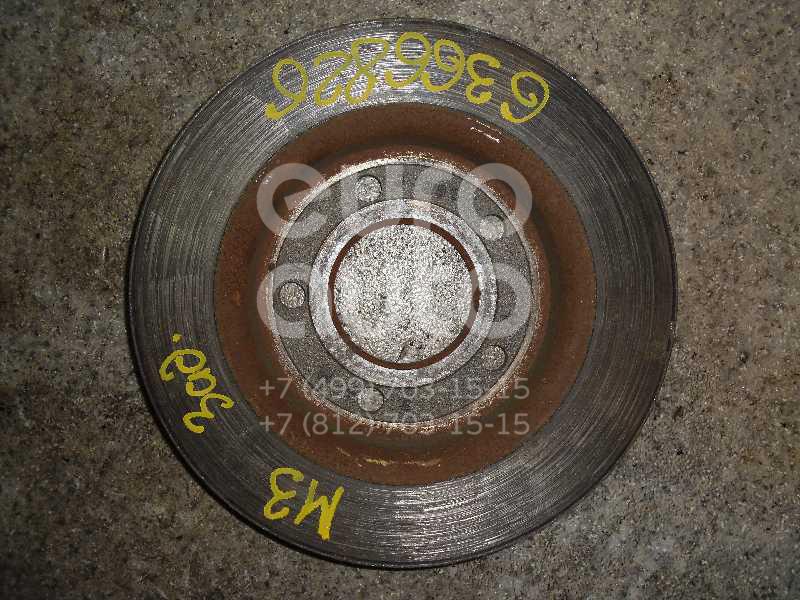 Диск тормозной задний для Mazda Mazda 3 (BK) 2002-2009;Mazda 3 (BL) 2009-2013 - Фото №1