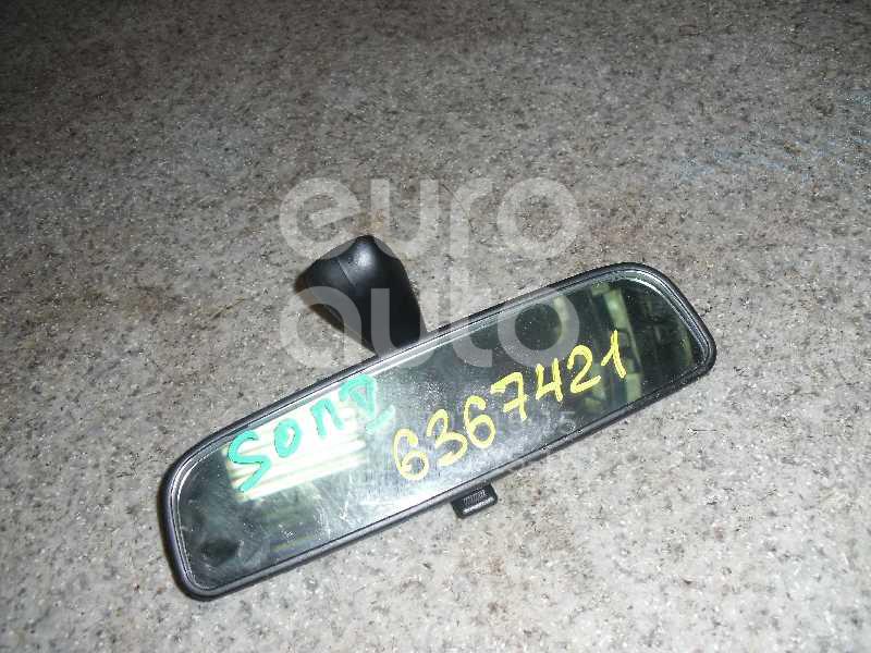 Зеркало заднего вида для Hyundai,Kia Sonata IV (EF)/ Sonata Tagaz 2001-2012;Getz 2002-2010;Sonata IV (EF) 1998-2001;Starex H1 1997-2007;Picanto 2004-2011;Accent II (+ТАГАЗ) 2000-2012;Magentis 2000-2005;Verna/Accent III 2006-2010 - Фото №1