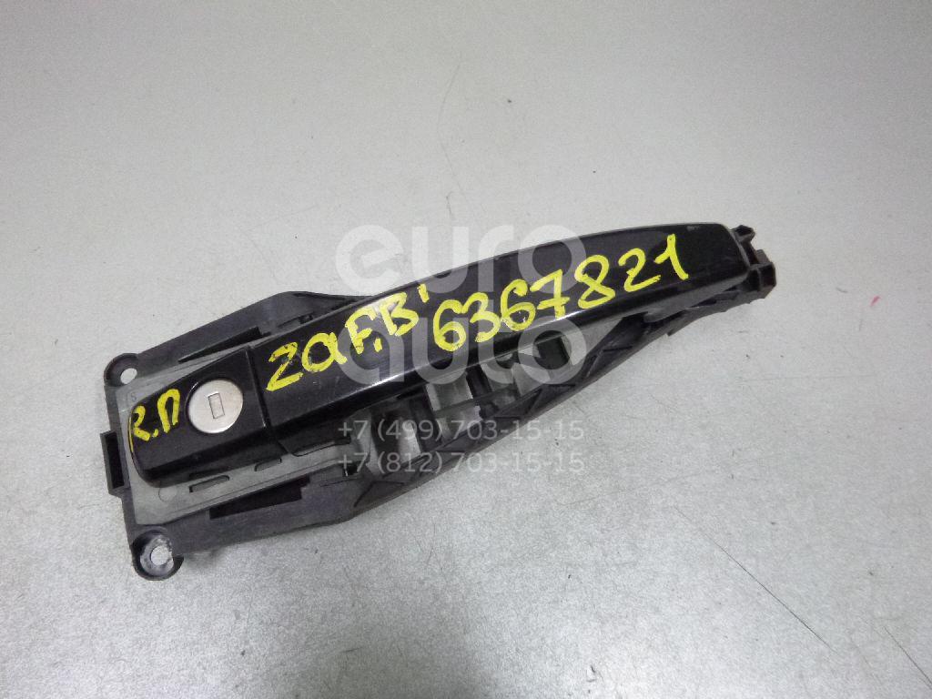 Ручка двери передней наружная правая для Opel Zafira B 2005-2012 - Фото №1