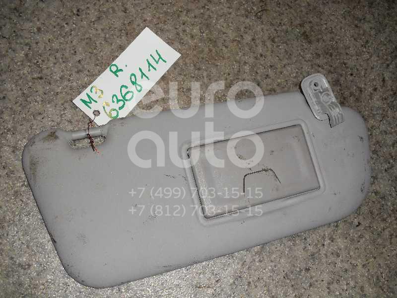 Козырек солнцезащитный (внутри) для Mazda Mazda 3 (BK) 2002-2009 - Фото №1