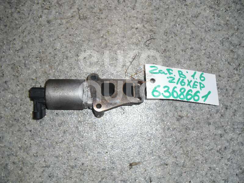 Клапан рециркуляции выхлопных газов для Opel Zafira B 2005-2012;Astra G 1998-2005;Astra H / Family 2004-2015;Meriva 2003-2010;Zafira A (F75) 1999-2005;Vectra C 2002-2008 - Фото №1