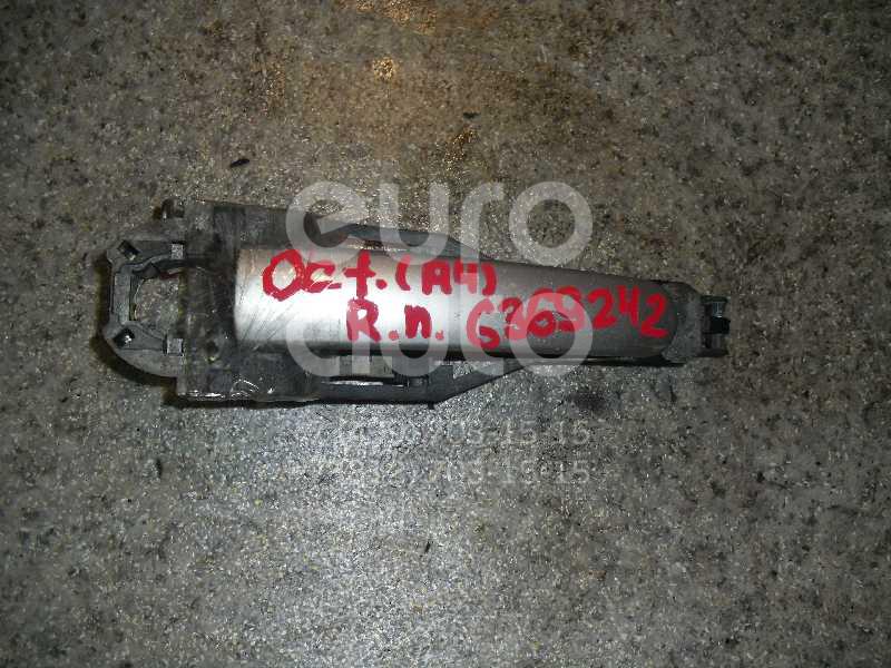 Ручка двери наружная для Skoda,VW Octavia (A4 1U-) 2000-2011;Octavia 1997-2000;Fabia 1999-2007;Golf V 2003-2009;Fabia 2007-2015;Octavia (A5 1Z-) 2004-2013;Roomster 2006-2015 - Фото №1