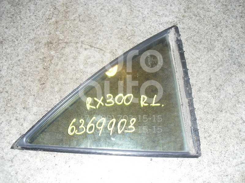 Стекло двери задней левой (форточка) для Lexus RX 300 1998-2003 - Фото №1
