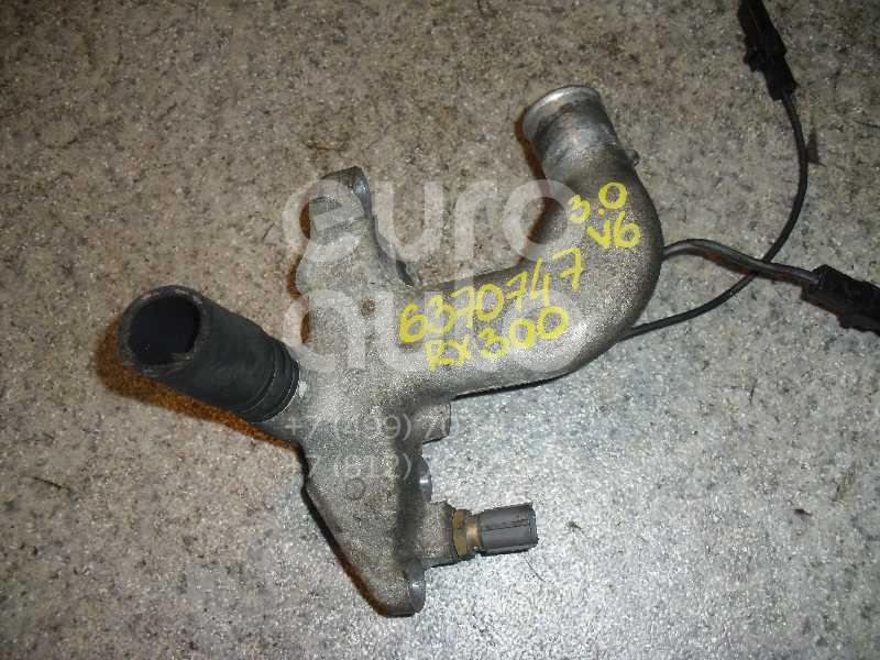 Тройник системы охлаждения для Lexus,Toyota RX 300 1998-2003;RX 300/330/350/400h 2003-2009;Highlander I 2001-2006 - Фото №1