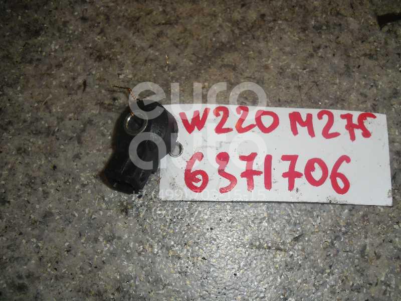 Датчик детонации для Mercedes Benz W220 1998-2005;W163 M-Klasse (ML) 1998-2004;W140 1991-1999;W202 1993-2000;W210 E-Klasse 1995-2000;C208 CLK coupe 1997-2002;G-Class W463 1989>;W215 coupe 1999-2006;W203 2000-2006;C209 CLK coupe 2002-2010 - Фото №1