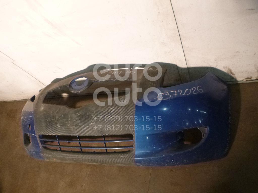 Бампер передний для Toyota Yaris 2005-2011 - Фото №1