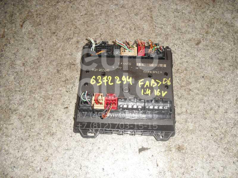 Блок электронный для Skoda,VW,Seat Fabia 1999-2007;Polo 2001-2009;Ibiza IV 2002-2008 - Фото №1