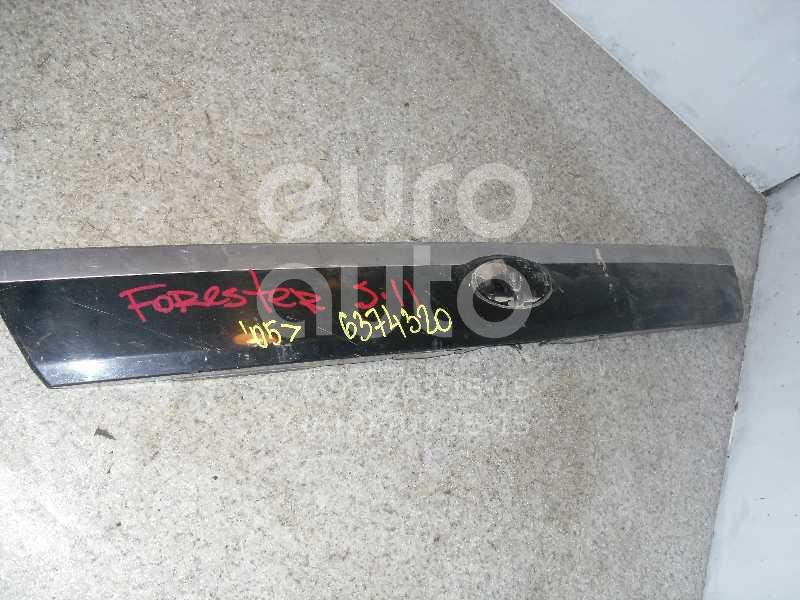 Накладка крышки багажника для Subaru Forester (S11) 2002-2007 - Фото №1