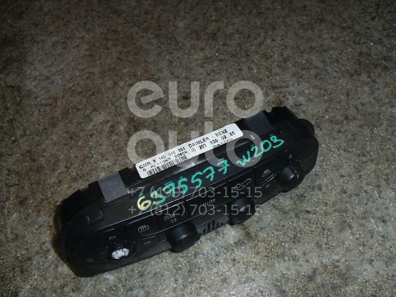 Блок управления климатической установкой для Mercedes Benz W203 2000-2006;G-Class W463 1989>;C209 CLK coupe 2002-2010 - Фото №1